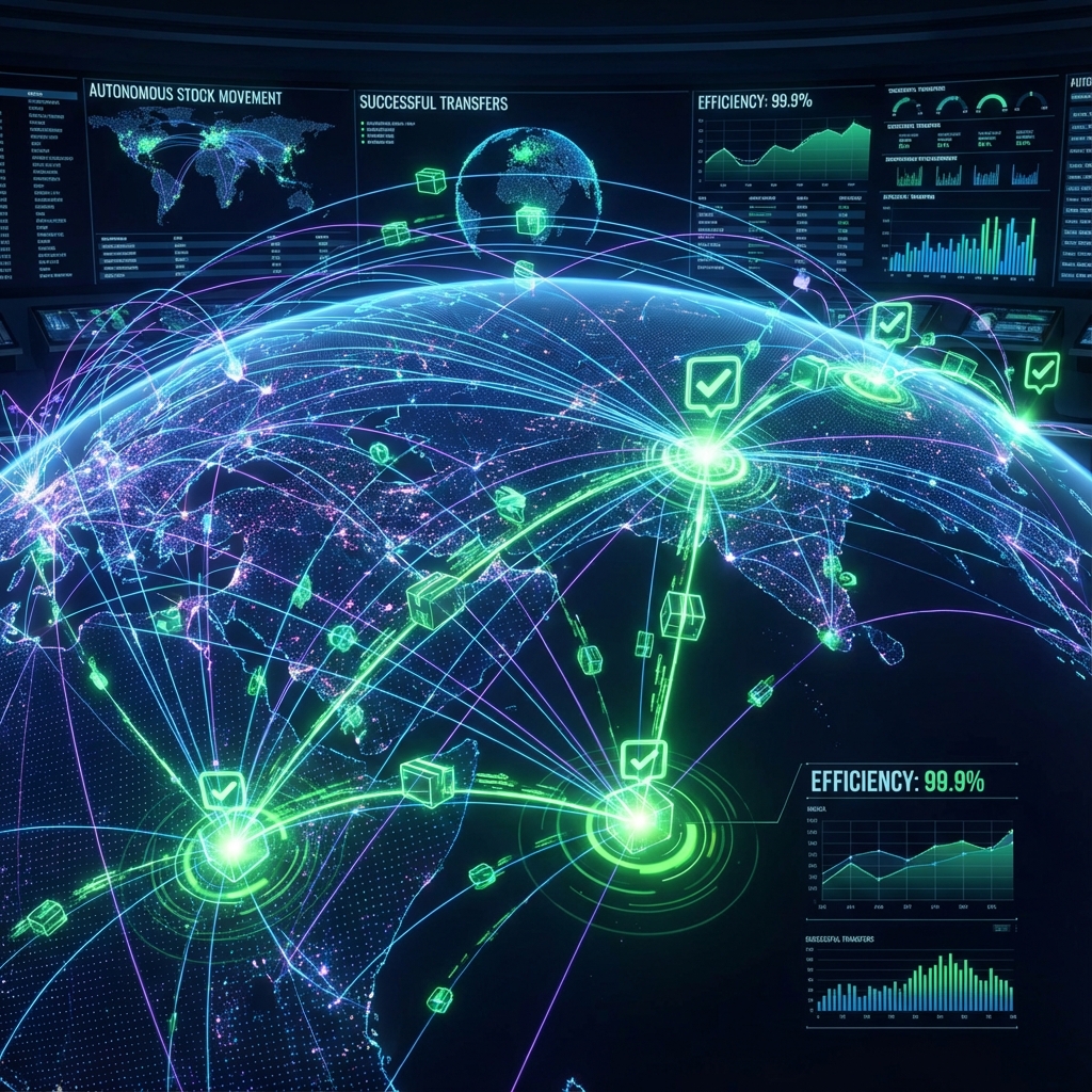 Autonomous Stock Redistribution